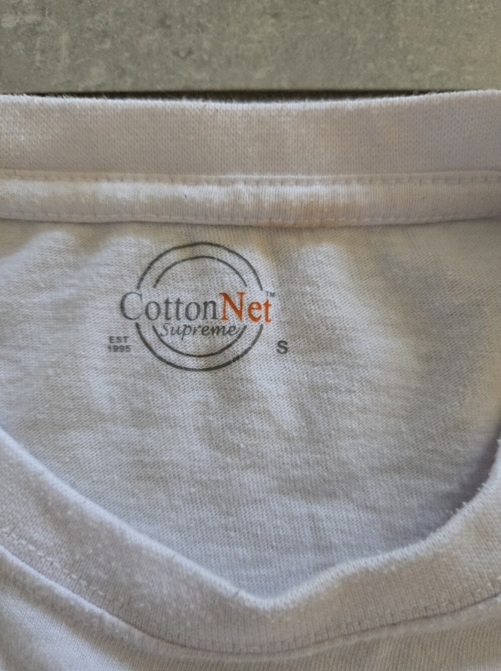 Two Men's (White And Pink) Crew Neck T-Shirt